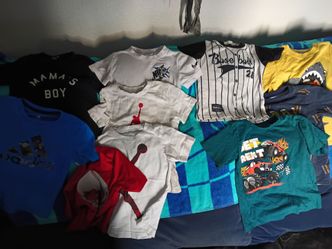 Boy's size 4T used clothes bundle