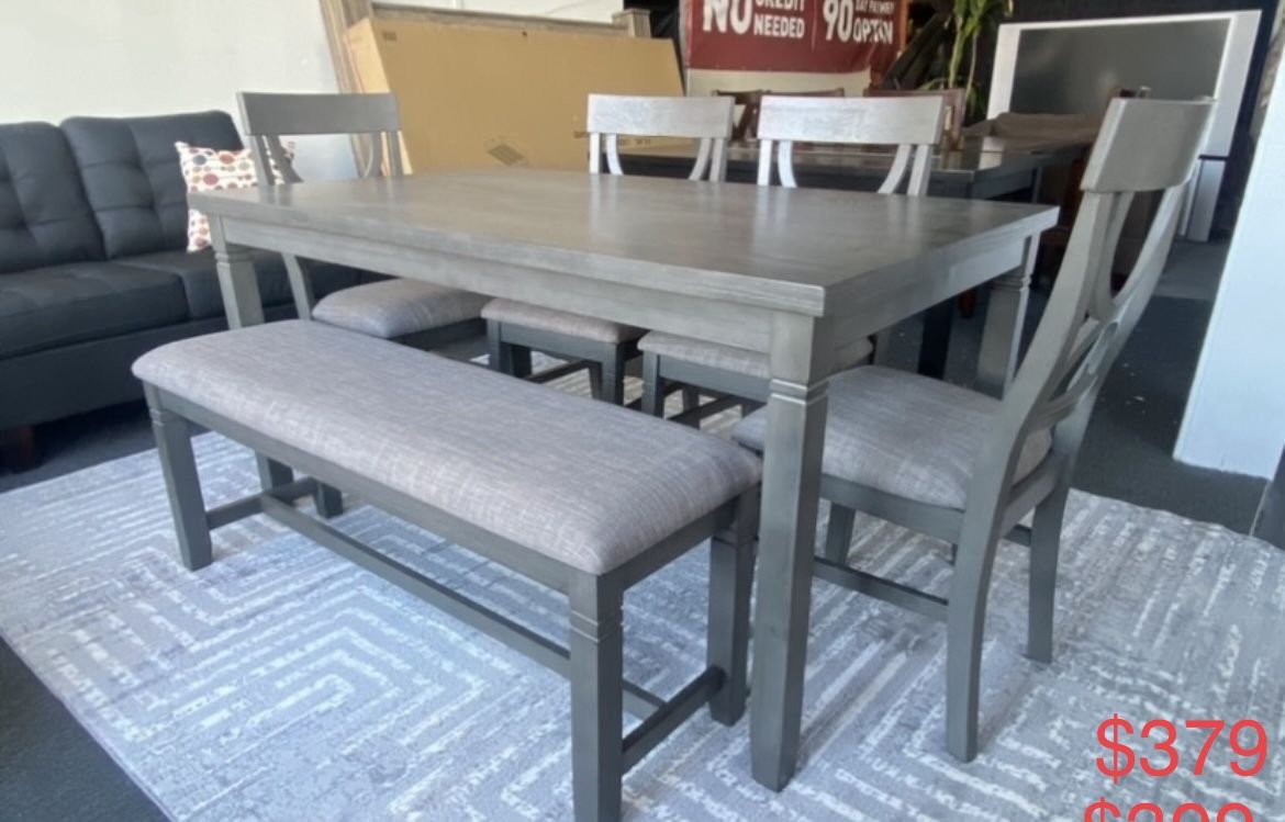 Dining Table Set With Bench for Sale in Los Angeles, CA OfferUp