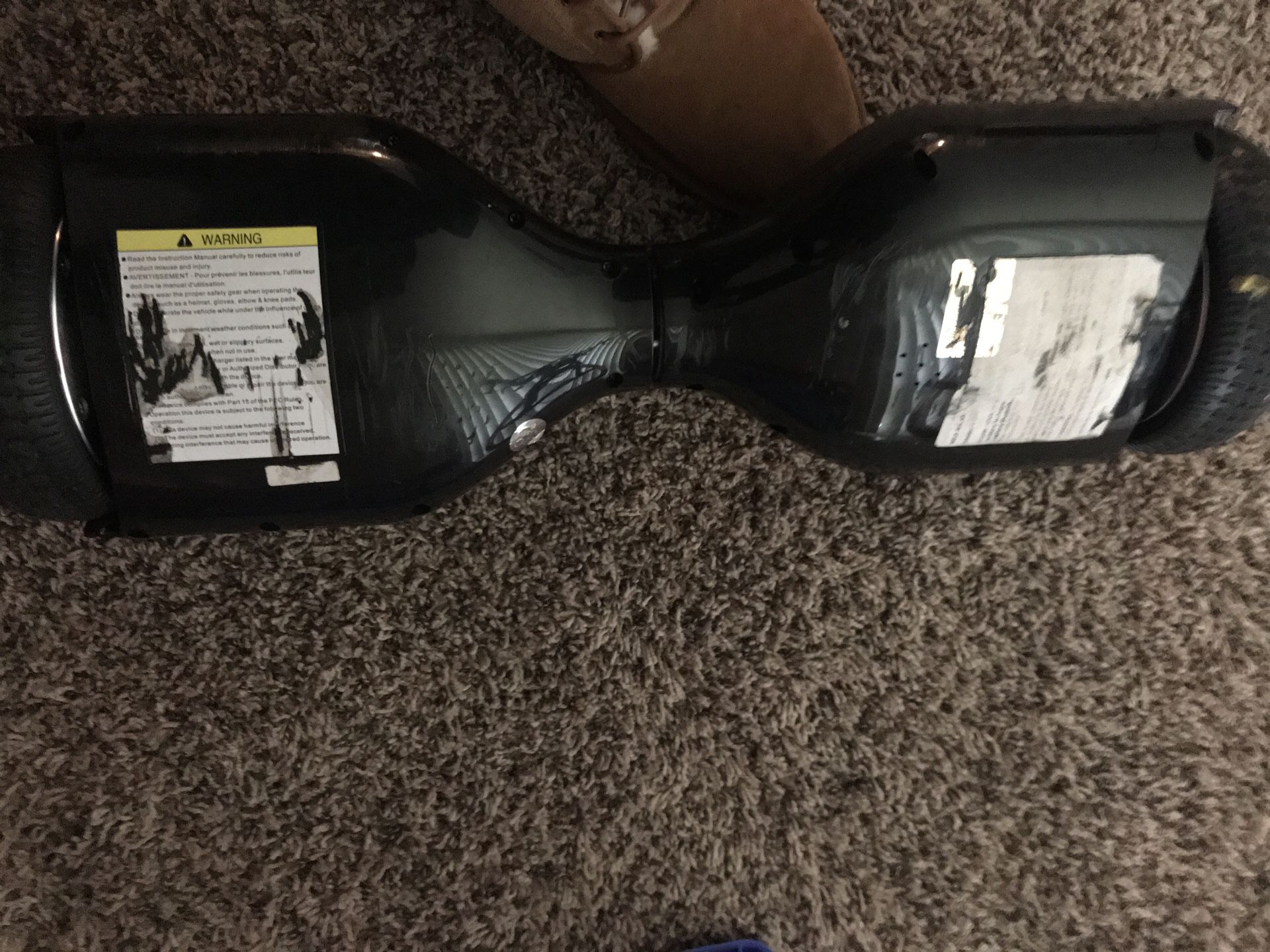 Bottom of hoverboard