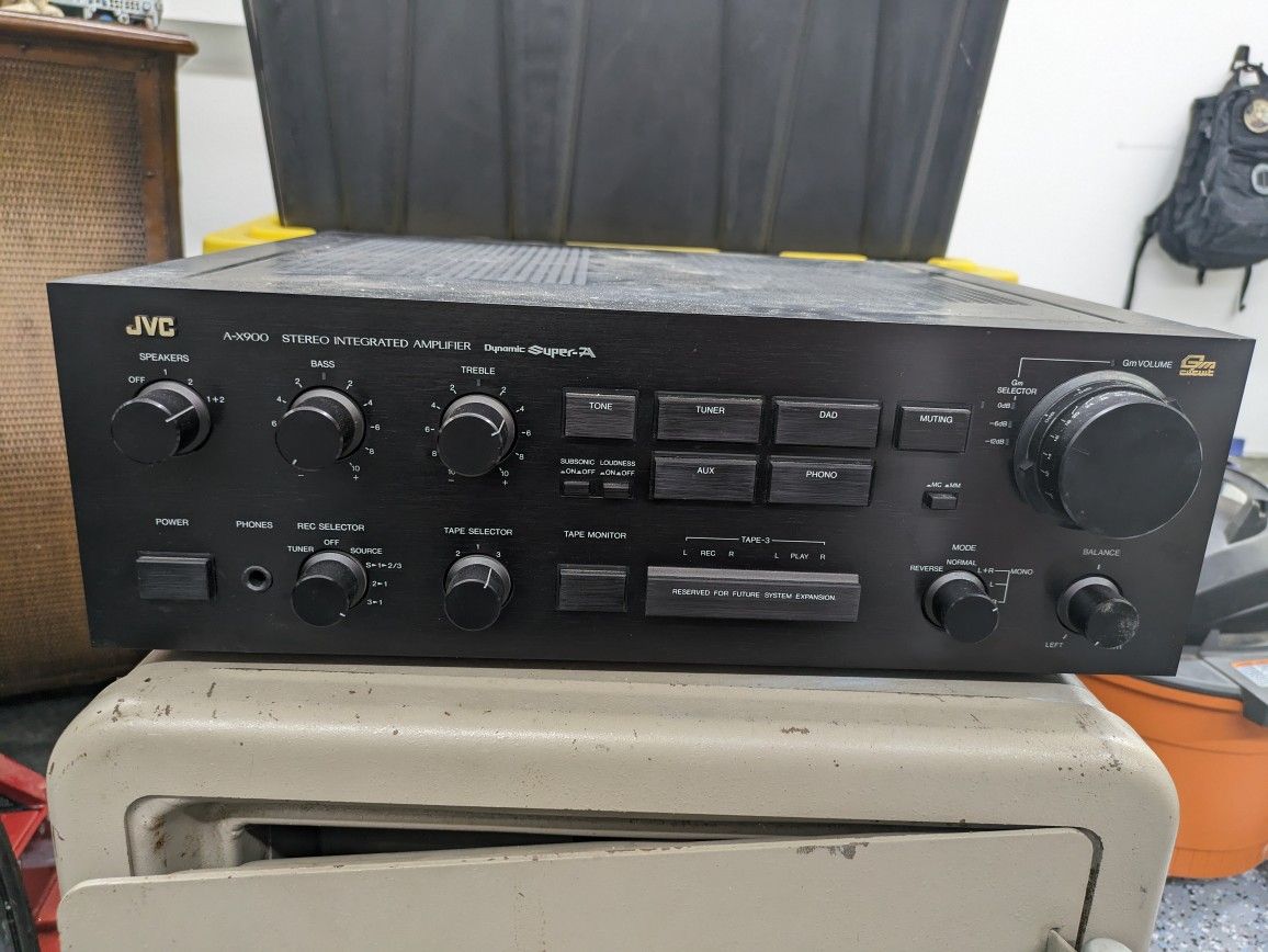 Jvc a-x900 stereo amplifier