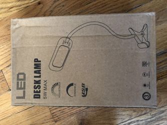 LED desk lamp 5w max