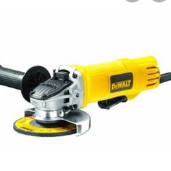 4-1/2 Inch DEWALT Grinder With Wheel
