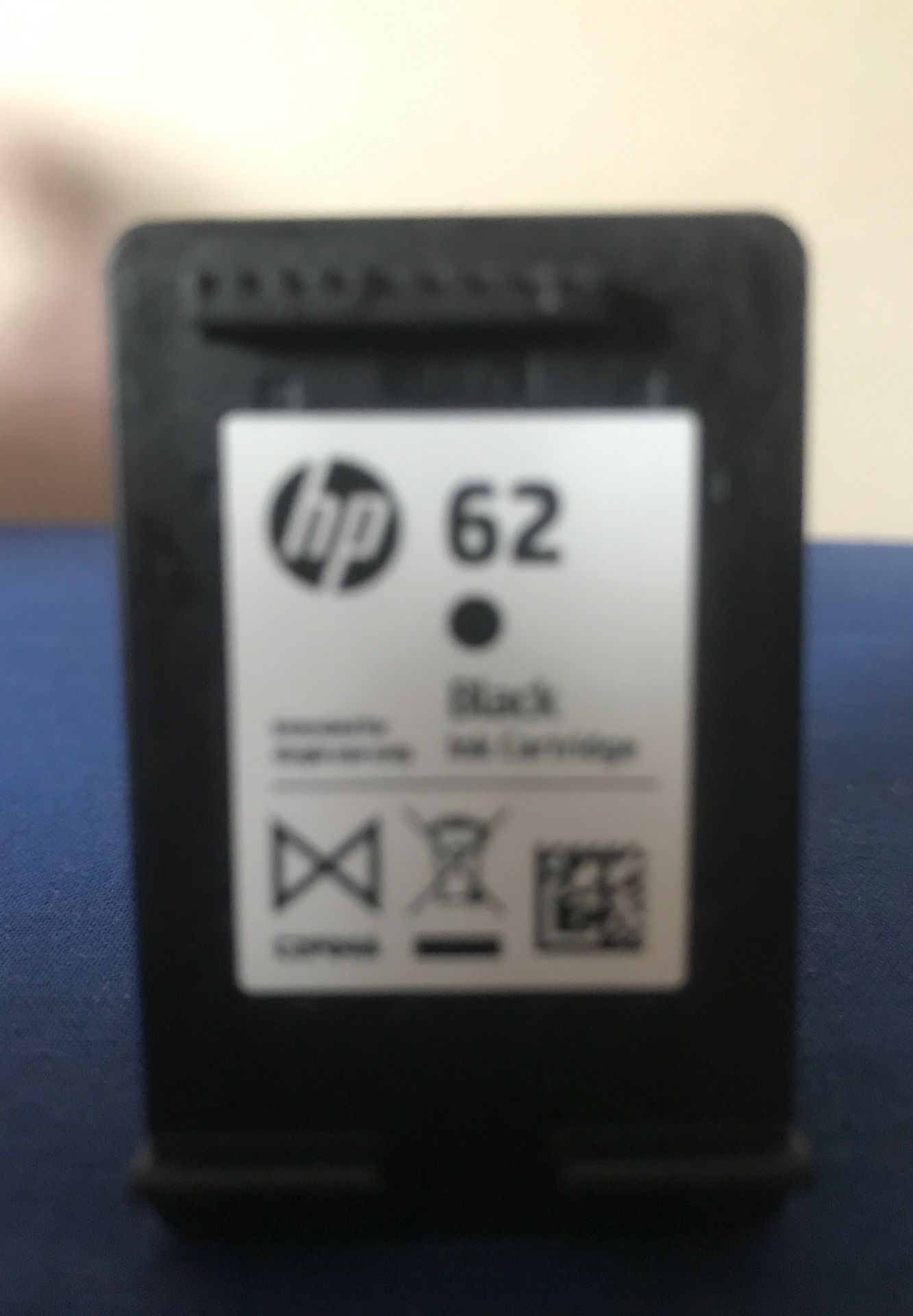 Hp 62 Black Ink Cartridge
