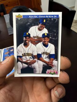 1992 Upper Deck Griffey Bloodlines Baseball Card