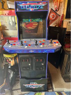 Arcade 1UP NFL BLITZ arcade game with WiFi/online play like New