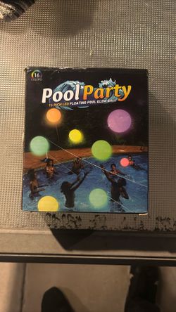 Floating Pool Glow Ball