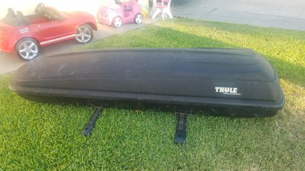 Thule 669es mountaineer cargo box for Sale in Ontario CA OfferUp