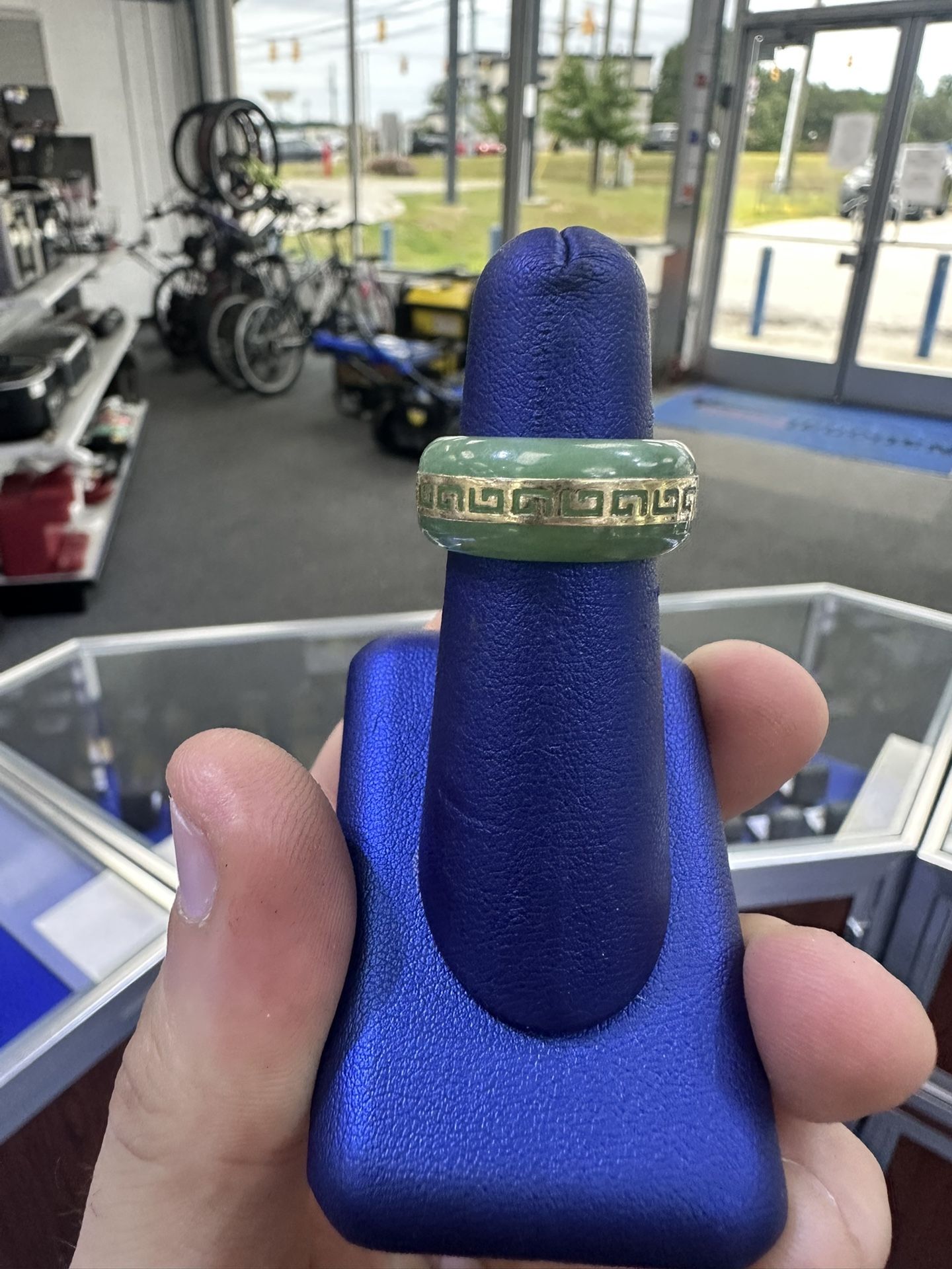 14kt Jade Ring