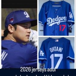 Dodger Jersey’s Color White And Blue For Adults S To 3x For Kids Only  Blue Size S,m,l,lx  Freeman,Yamamoto , Ohtani $ 80 