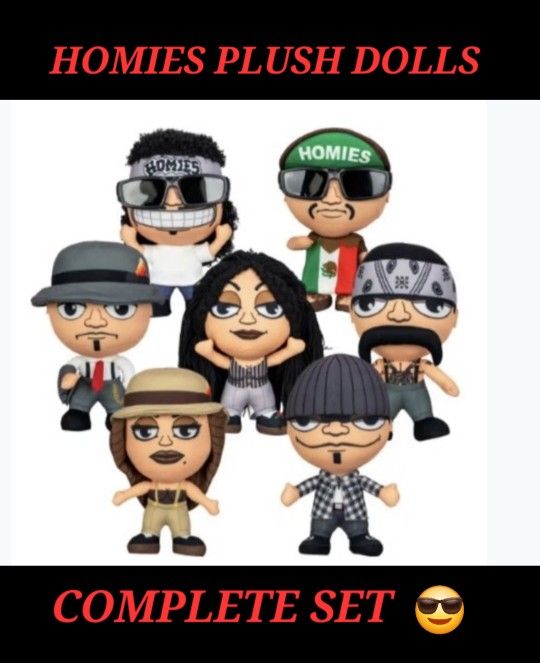 ORIGINAL HOMIES PLUSH DOLLS