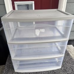 Plastic Drawer Storage 