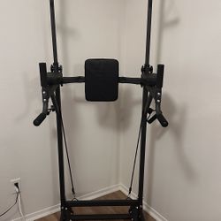 Adjustable Power Tower Pull Up Home Gym 
