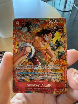 Monkey.D.Luffy [Alternate Art] OP16-015 Time To Battle