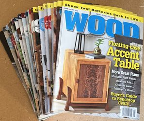 Woodworking Magazines - Lot of 111