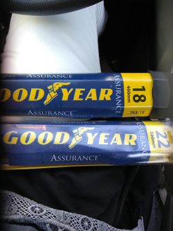 Goodyear Wiper Blades - size 18 and 22