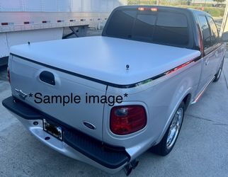 Tonneau Cover Fiberglass With Carpet locks, shocks and hardware. 
