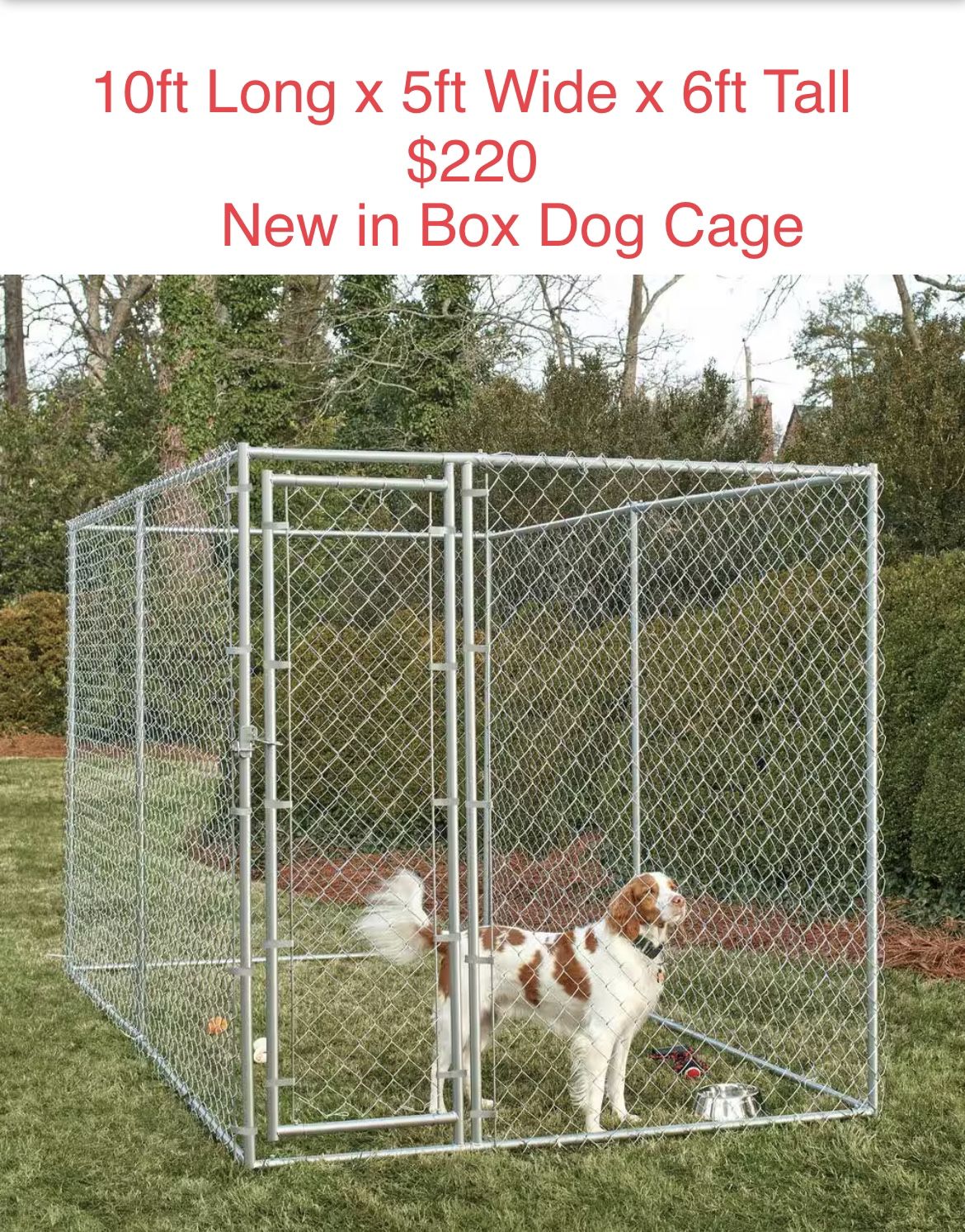 Dog Cage Kennel Outdoors 