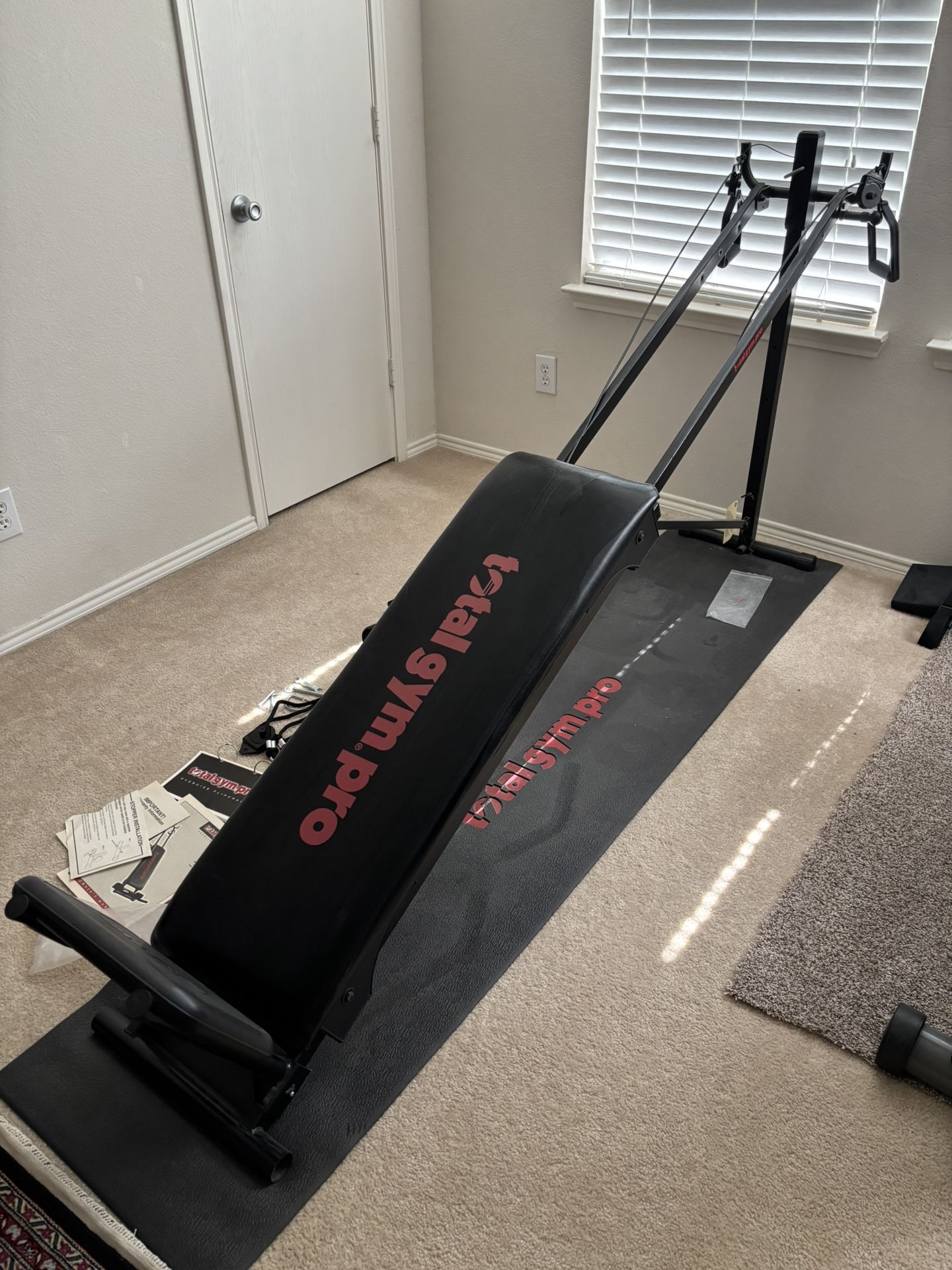 Evolve Workout Machine Total Gym 1700 Club Exercises Total Gym