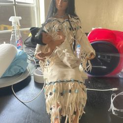 Decorative Porcelain Doll 