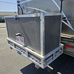 Motorhome RV Wooden Trunk Extension