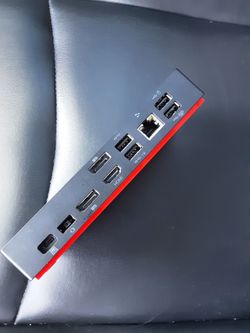 Lenovo thinkpad dock station - connect multiple monitors