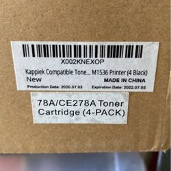 Kappiek Compatible Toner M1536 Printer ( 4 Pack) 