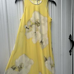 CK Size 2 Dress, Yellow
