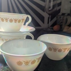 Vintage tea set - 6 pieces Corelle