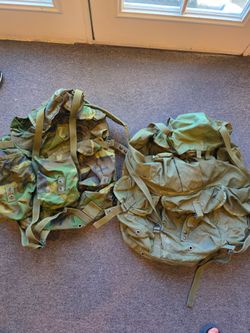 Medium and large alice packs