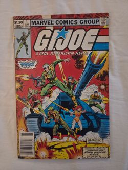 G.I. Joe A Real American Hero  #1 
June 1982 Comic Book