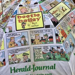Vintage Spartanburg Herald Journal Comics Umbrella