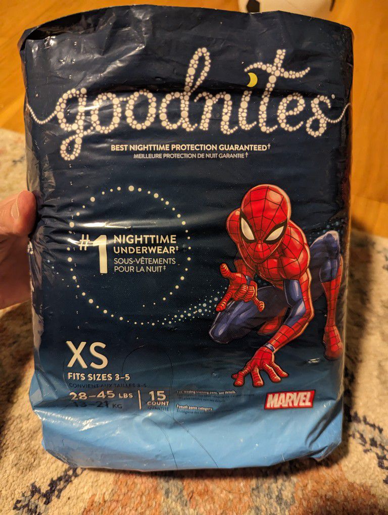 Goodnites Nighttime Underwear Size XS