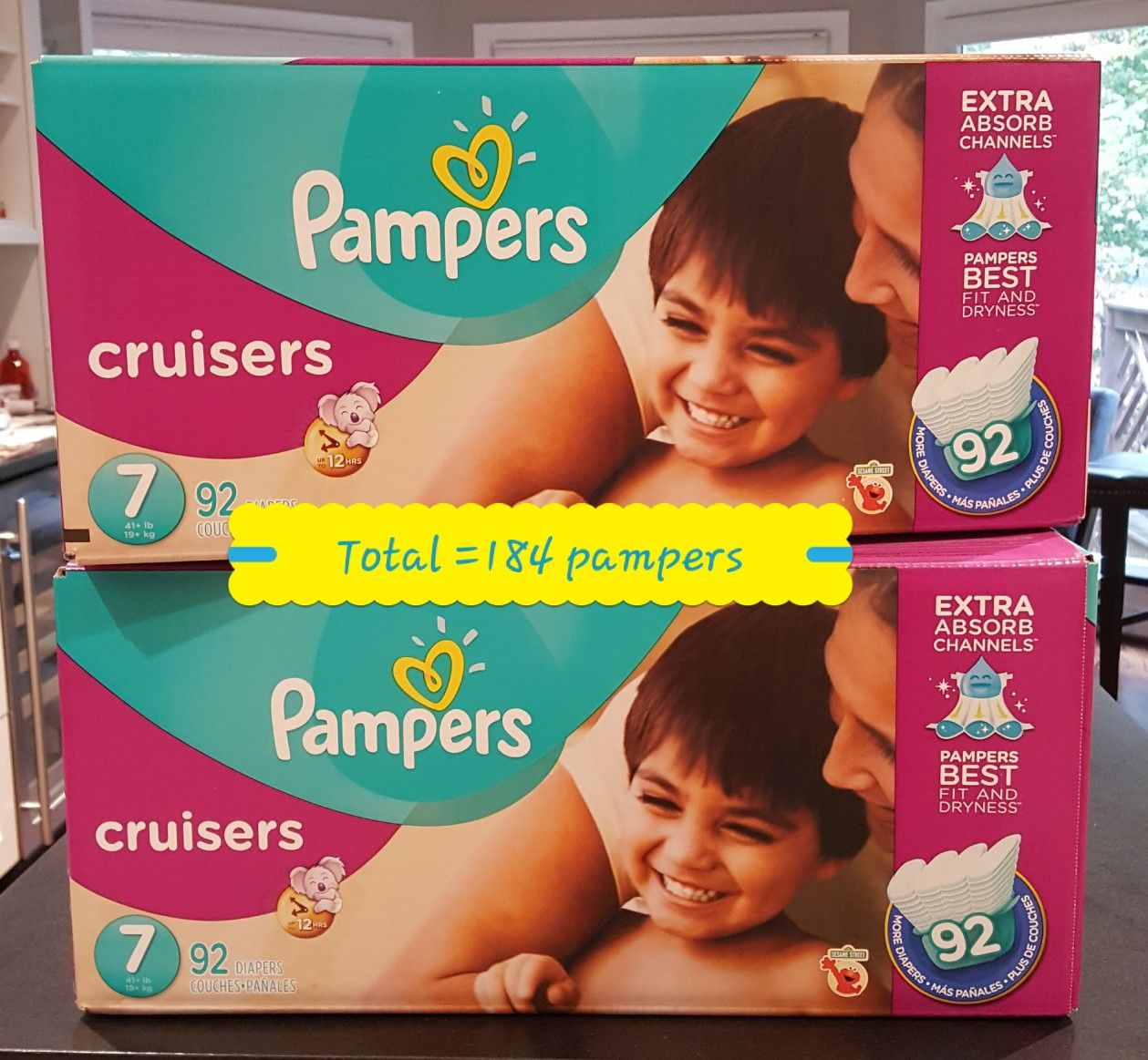 Diapers Pampers #7