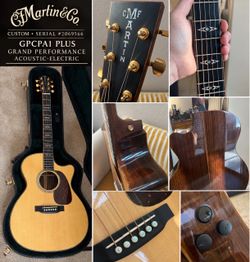 Martin Custom GPCPA1 Plus VTS– Rosewood Grand Performance Acoustic-Electric