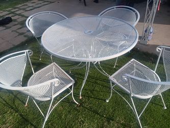 Wrought Iron patio set