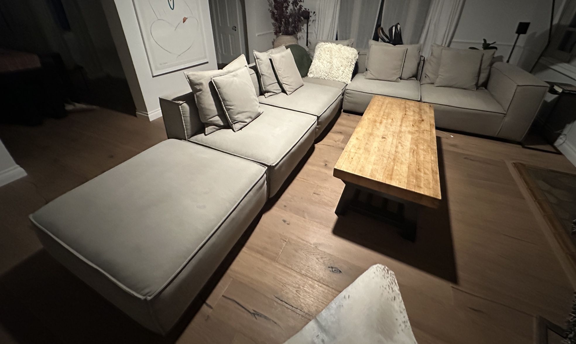 Arhaus Coburn Sectional Sofa 6 Piece