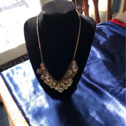 Beautiful Statement Bib Necklace 