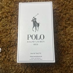POLO RALPH LAUREN RED  EAU DE TOILETTE  SPRAY/VAPORISATEUR 4.2 Fl . OZ.