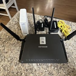 NETGEAR Nighthawk X4S + ARRIS SURFboard SB6190