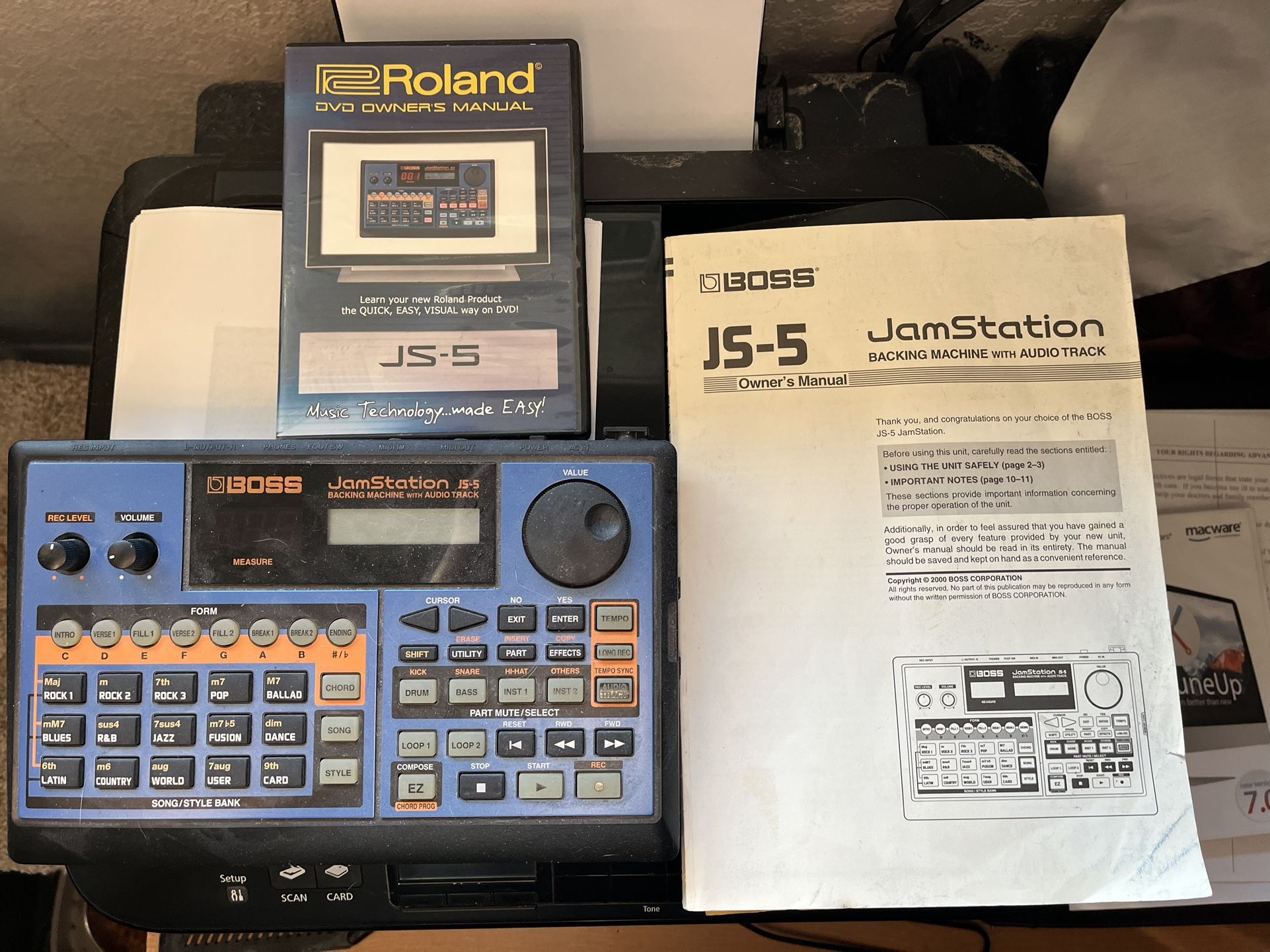 Boss Js-5 Jam station