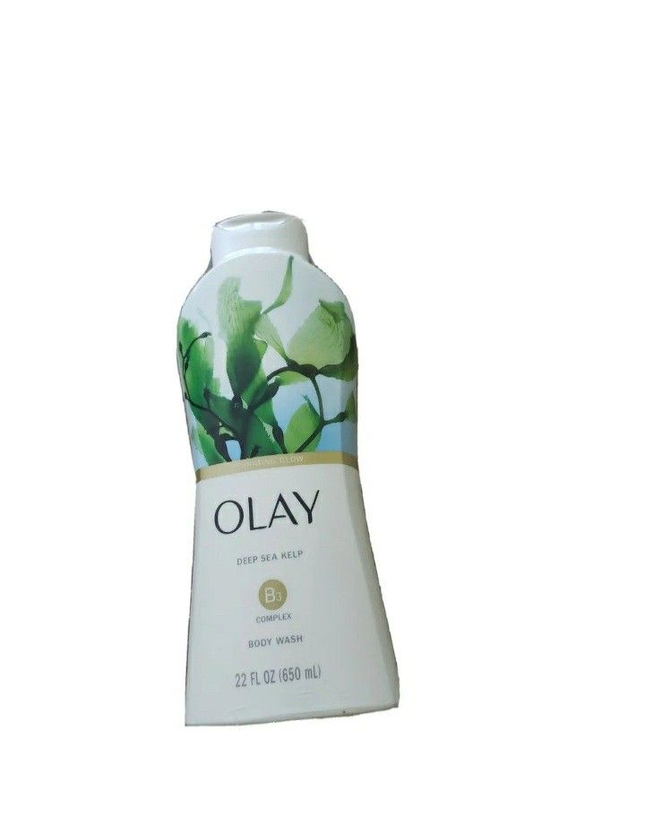 2X Olay Hydrating Glow Body Wash Deep Sea Kelp B3 Complex 22oz each