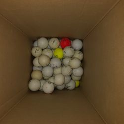 126 Golf Balls At . 25 Each 