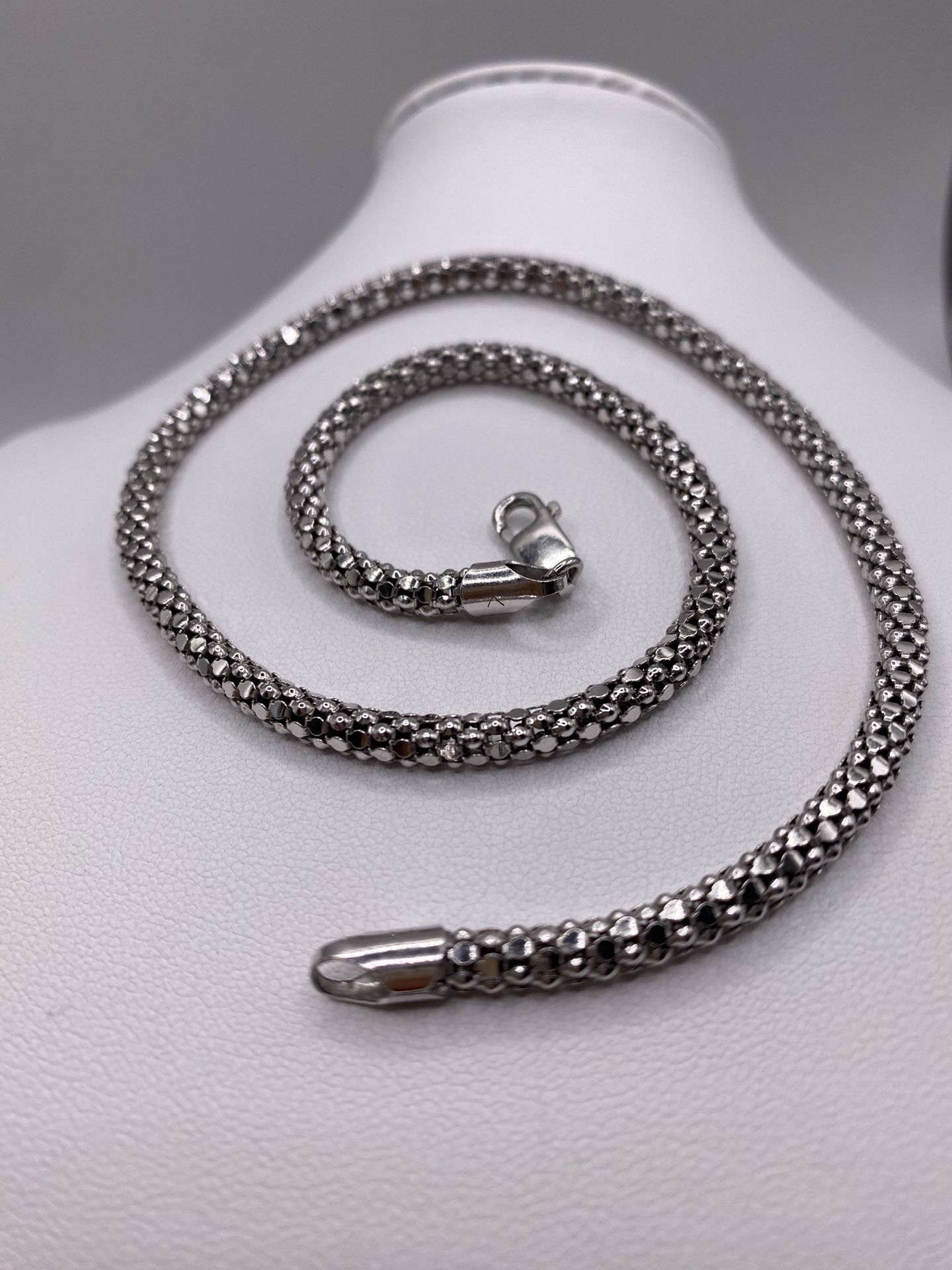3.9mm 925 Italy Necklace 