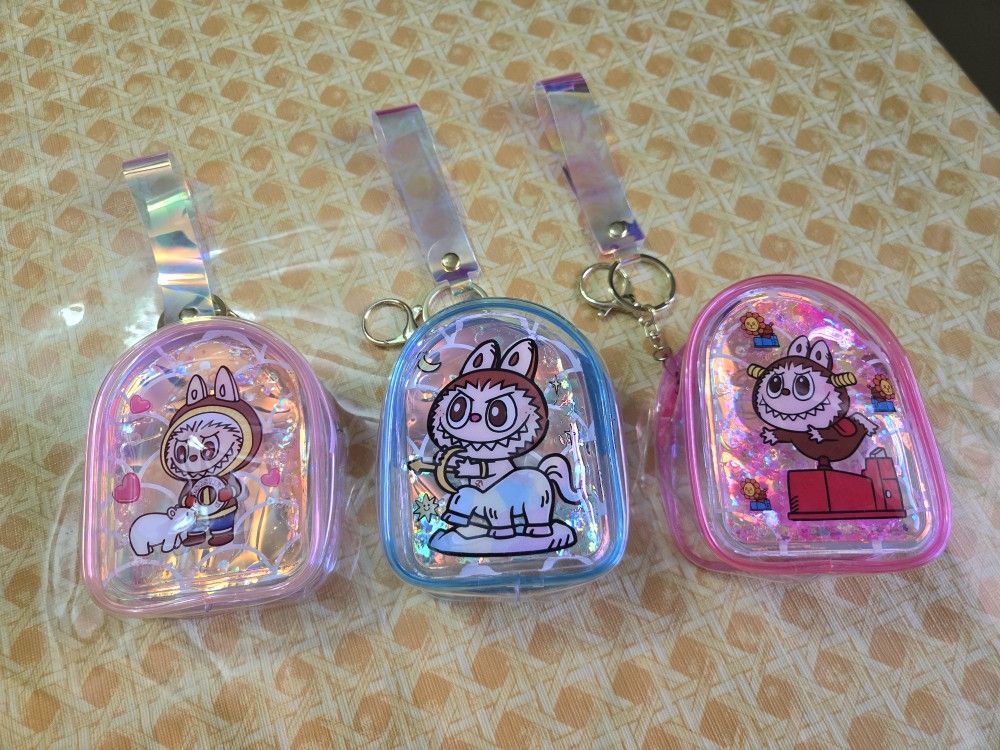 Labubu mini backpacks