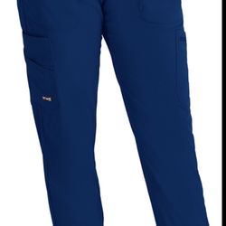 GREY'S ANATOMY BY BARCO Grey's Anatomy Spandex Stretch Carly Jogger Pant XL petite