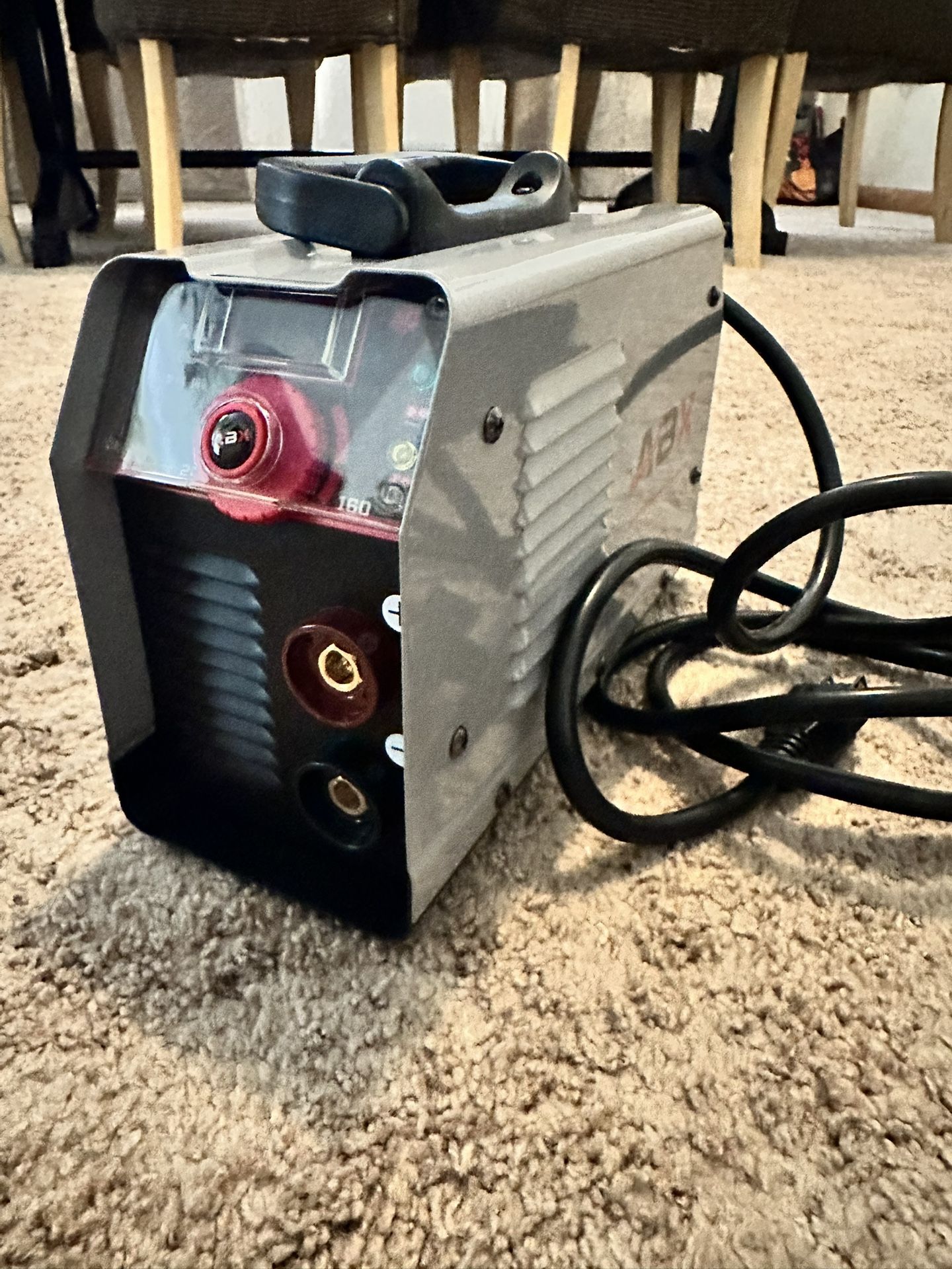 ABX Welding Machine, MMA-160A 110/220V Welder Machine,Portable Stick Welder IGBT Digital Display LCD, Home DIY Arc Welder, Mini Welder With Dust Cover