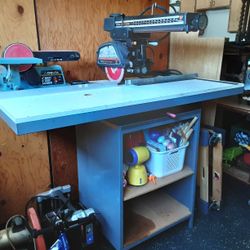 Craftsman 12 Inch Radial Arm Saw And Stand