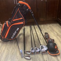 Cobra King junior Golf Set (RH) For kids 53-60” Tall or 9-12 Years Old 