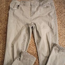 Grey Old Navy Jeans Size 16