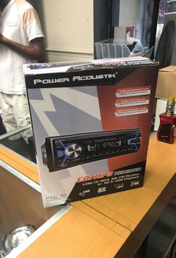 Power acoustik cd receiver